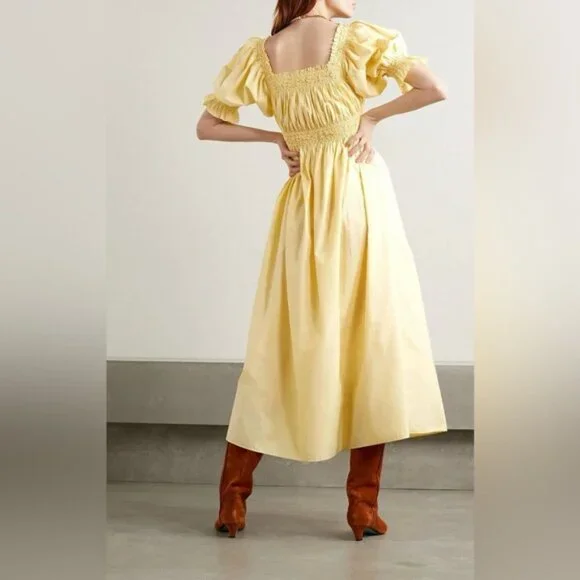 DOEN 2023 Eclipse Dress - - Wild Honeysuckle - Picture 4 of 14